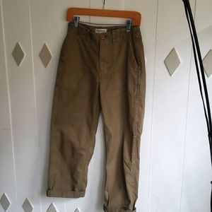 Madewell Straight Leg Fatigue Pants